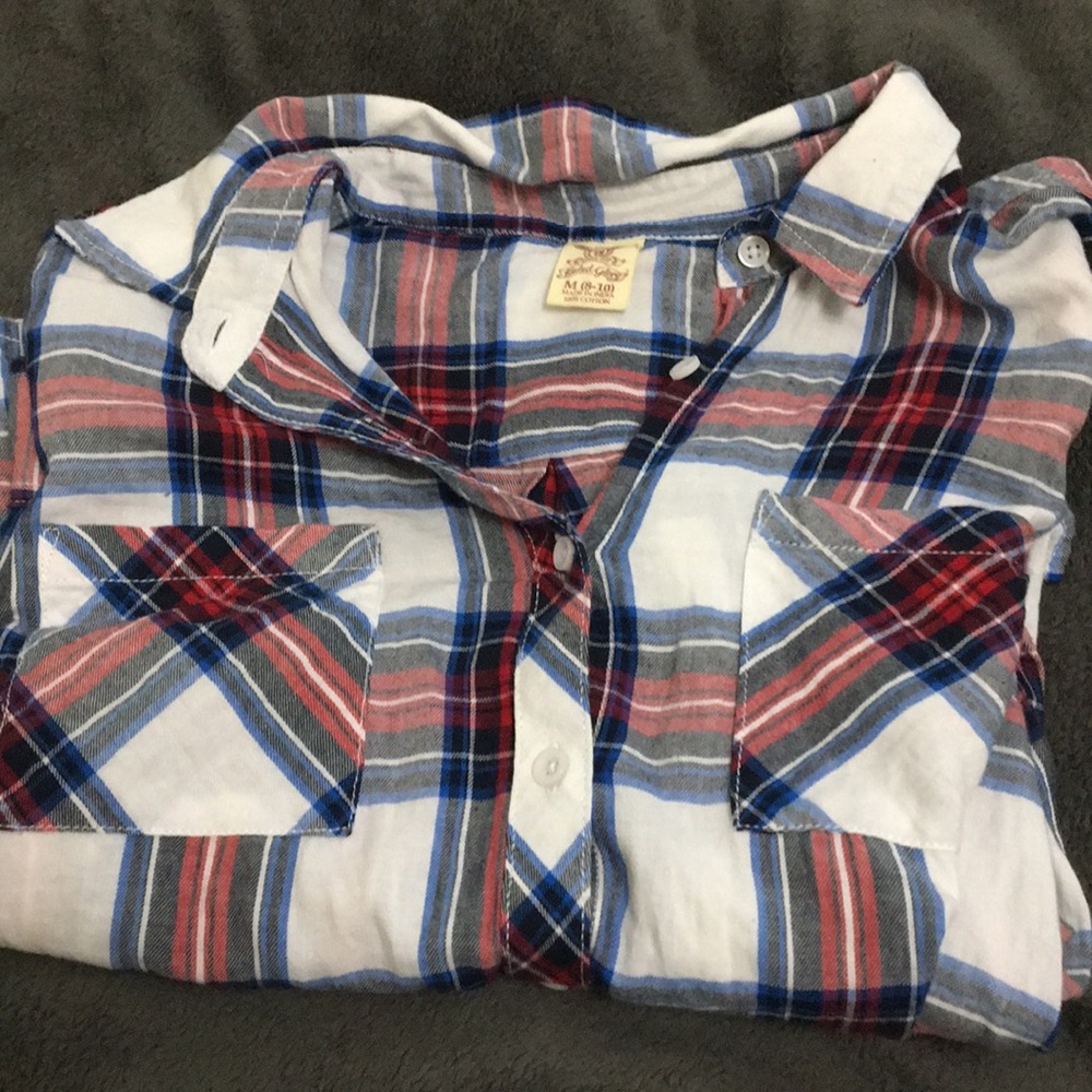 Flannel button up
